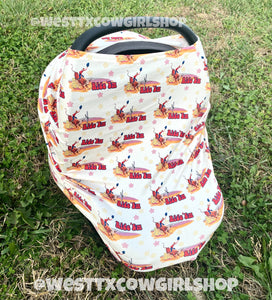 Ride ‘em Cowboy Multi-Use Carseat Canopy Cover